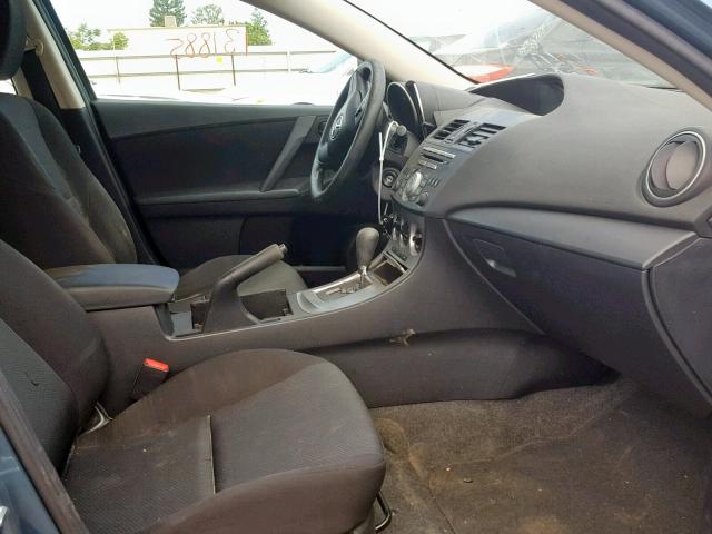 JM1BL1UGXB1495737 - 2011 MAZDA 3 I BLUE photo 5