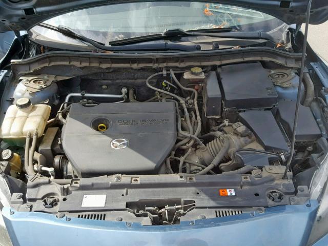 JM1BL1UGXB1495737 - 2011 MAZDA 3 I BLUE photo 7