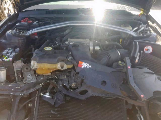 1ZVHT82H685189115 - 2008 FORD MUSTANG GT BLACK photo 7