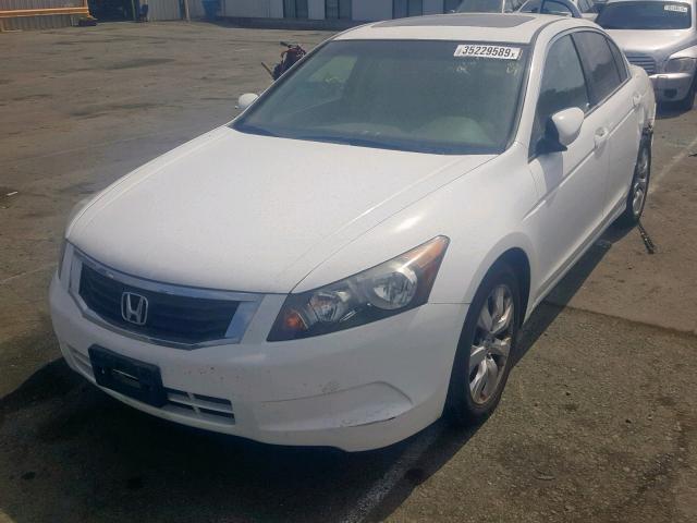 1HGCP2F89AA097441 - 2010 HONDA ACCORD EXL WHITE photo 2