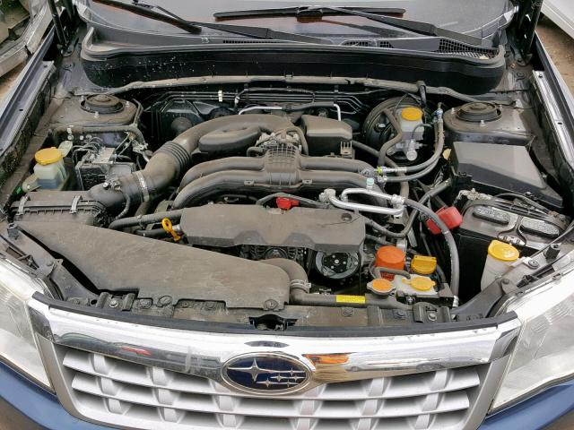 JF2SHAEC5CH459400 - 2012 SUBARU FORESTER L BLUE photo 7