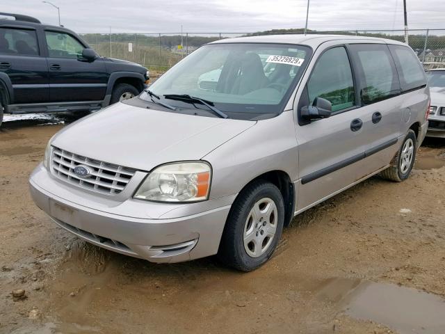 2FMZA50694BA76466 - 2004 FORD FREESTAR S SILVER photo 2