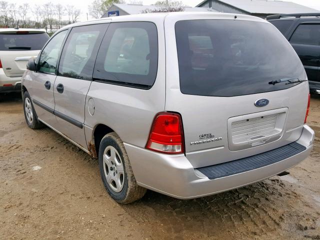 2FMZA50694BA76466 - 2004 FORD FREESTAR S SILVER photo 3