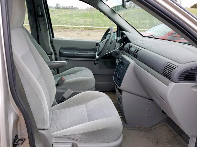 2FMZA50694BA76466 - 2004 FORD FREESTAR S SILVER photo 5