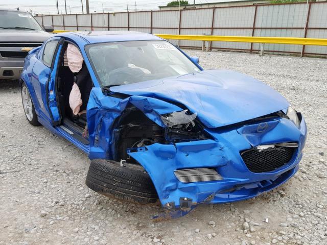 JM1FE173450159841 - 2005 MAZDA RX8 BLUE photo 1