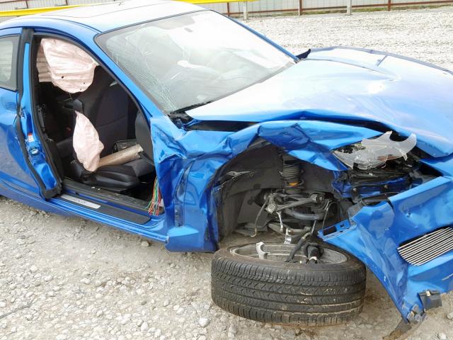 JM1FE173450159841 - 2005 MAZDA RX8 BLUE photo 9