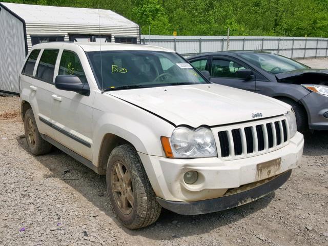 1J8GR48K47C583353 - 2007 JEEP GRAND CHER WHITE photo 1