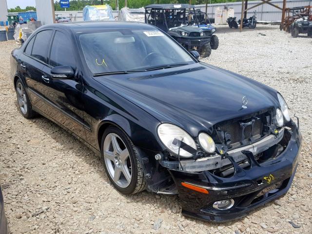 WDBUF56X89B375913 - 2009 MERCEDES-BENZ E 350 BLACK photo 1