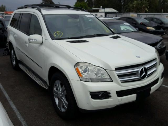 4JGBF71E68A389206 - 2008 MERCEDES-BENZ GL 450 4MA WHITE photo 1