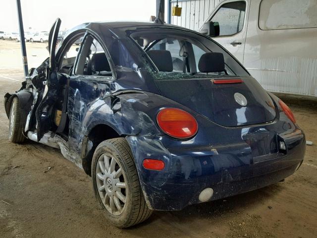 3VWCK31CX5M409965 - 2005 VOLKSWAGEN NEW BEETLE ლურჯი ფოტო 3