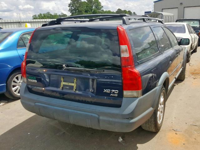 YV1SZ59H841160075 - 2004 VOLVO XC70 BLUE photo 4