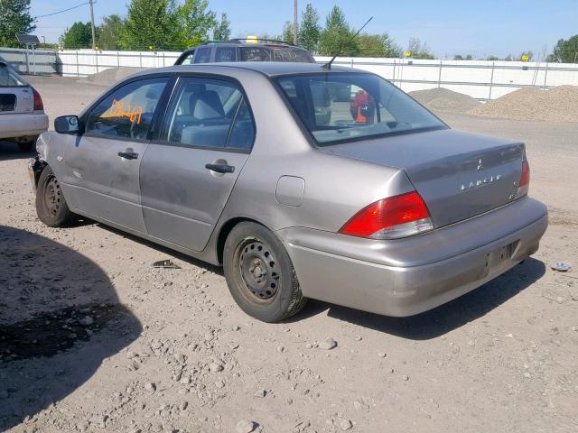 JA3AJ26E02U078952 - 2002 MITSUBISHI LANCER ES SILVER photo 3