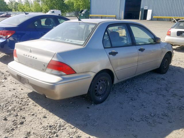 JA3AJ26E02U078952 - 2002 MITSUBISHI LANCER ES SILVER photo 4