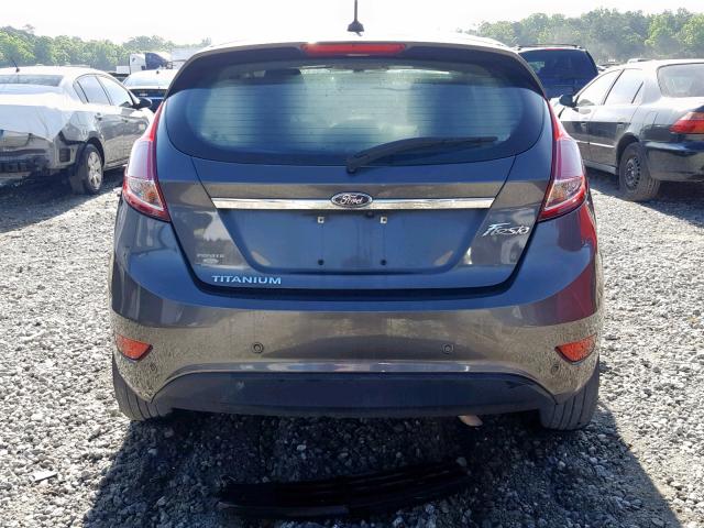 3FADP4FJ7GM206045 - 2016 FORD FIESTA TIT GRAY photo 9