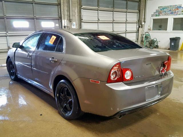 1G1ZC5EB4AF302193 - 2010 CHEVROLET MALIBU 1LT GRAY photo 3