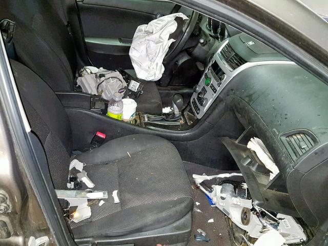 1G1ZC5EB4AF302193 - 2010 CHEVROLET MALIBU 1LT GRAY photo 5