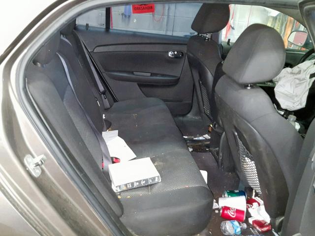 1G1ZC5EB4AF302193 - 2010 CHEVROLET MALIBU 1LT GRAY photo 6