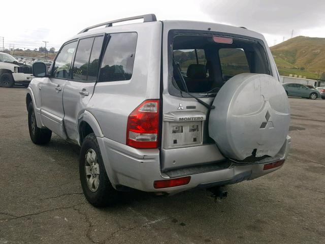 JA4NW51SX3J048499 - 2003 MITSUBISHI MONTERO LI SILVER photo 3