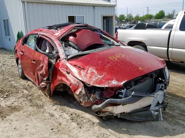 1G4GH5E37CF257421 - 2012 BUICK LACROSSE P RED photo 1