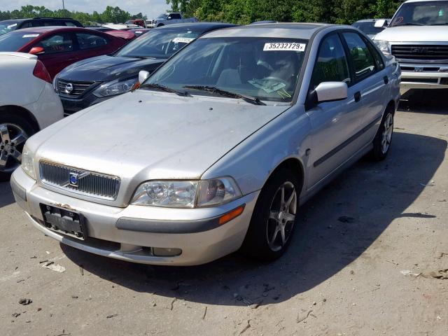 YV1VS29521F749076 - 2001 VOLVO S40 1.9T SILVER photo 2