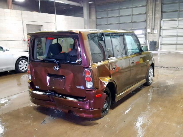 JTLKT324064126821 - 2006 TOYOTA SCION XB 棕色 照片 4