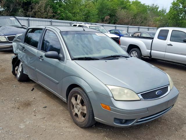 1FAHP34N96W244232 - 2006 FORD FOCUS ZX4 GREEN photo 1