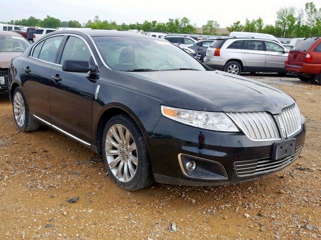 1LNHL9DR1CG803401 - 2012 LINCOLN MKS BLACK photo 1