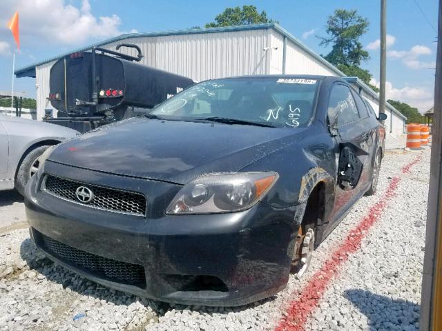 JTKDE177560076195 - 2006 TOYOTA SCION TC შავი ფოტო 2