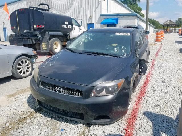 JTKDE177560076195 - 2006 TOYOTA SCION TC შავი ფოტო 9