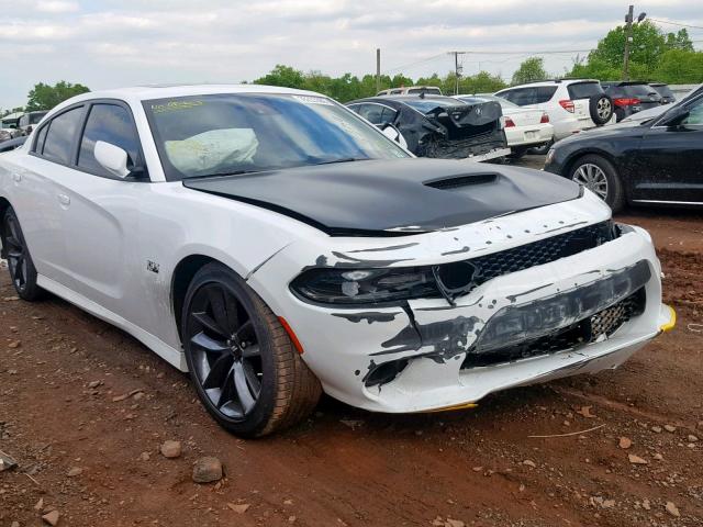 2C3CDXGJ9KH530964 - 2019 DODGE CHARGER SC WHITE photo 9