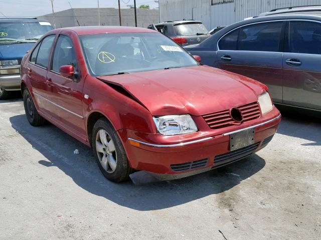 3VWSK69M04M087510 - 2004 VOLKSWAGEN JETTA GLS RED photo 1