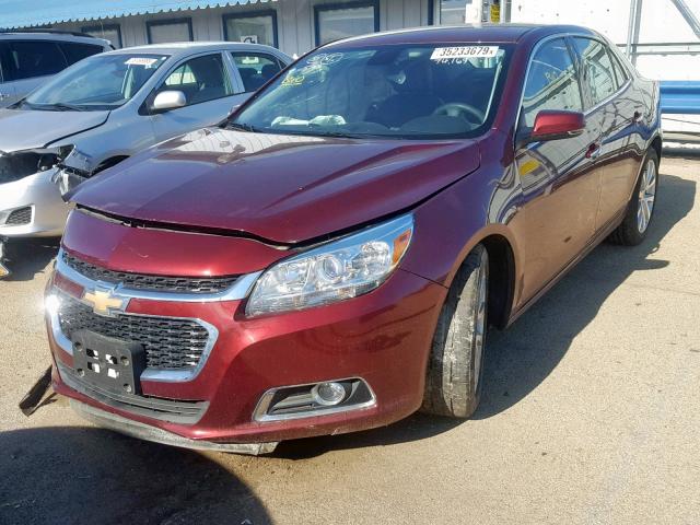 1G11E5SA4GF103432 - 2016 CHEVROLET MALIBU LIM BURGUNDY photo 2