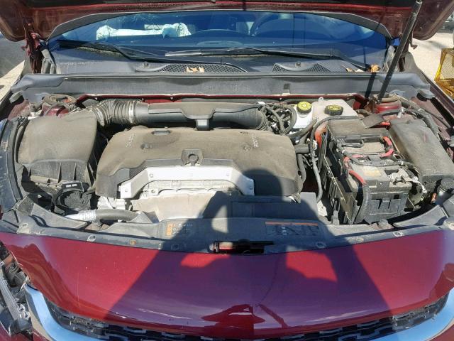 1G11E5SA4GF103432 - 2016 CHEVROLET MALIBU LIM BURGUNDY photo 7