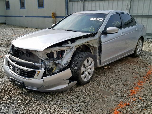 1HGCP268X9A025255 - 2009 HONDA ACCORD EXL SILVER photo 2