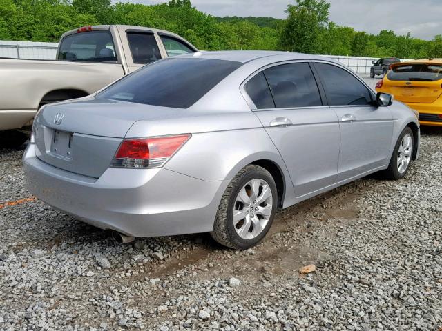 1HGCP268X9A025255 - 2009 HONDA ACCORD EXL SILVER photo 4