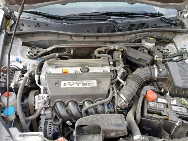 1HGCP268X9A025255 - 2009 HONDA ACCORD EXL SILVER photo 7