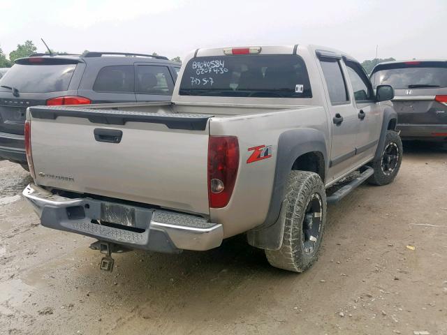 1GCDS136268210207 - 2006 CHEVROLET COLORADO GRAY photo 4