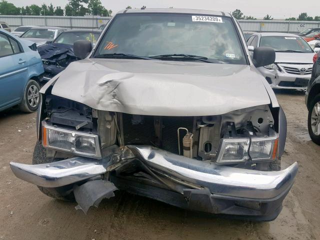 1GCDS136268210207 - 2006 CHEVROLET COLORADO GRAY photo 9