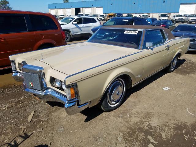 1Y89A835629 - 1971 LINCOLN lincoln mark iii  photo 2