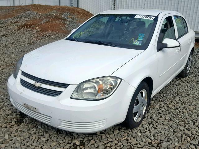 1G1AD5F54A7110317 - 2010 CHEVROLET COBALT 1LT WHITE photo 2