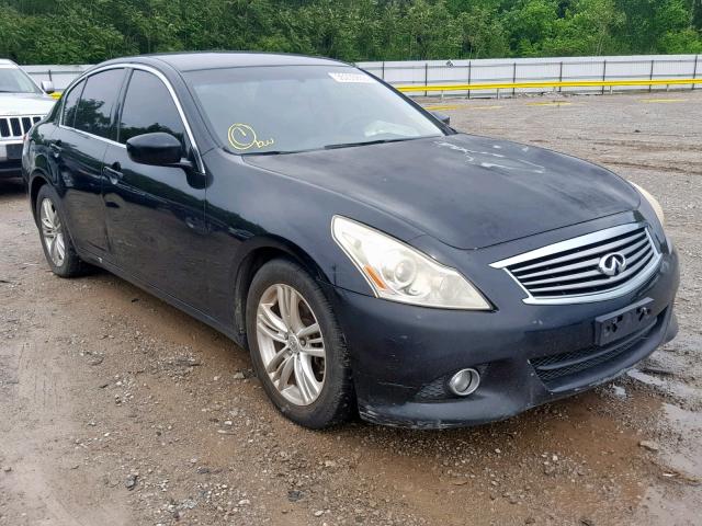 JN1CV6AP0AM401669 - 2010 INFINITI G37 BASE BLACK photo 1