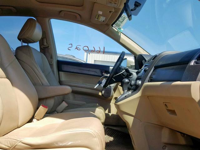 JHLRE48707C056663 - 2007 HONDA CR-V EXL GOLD photo 5