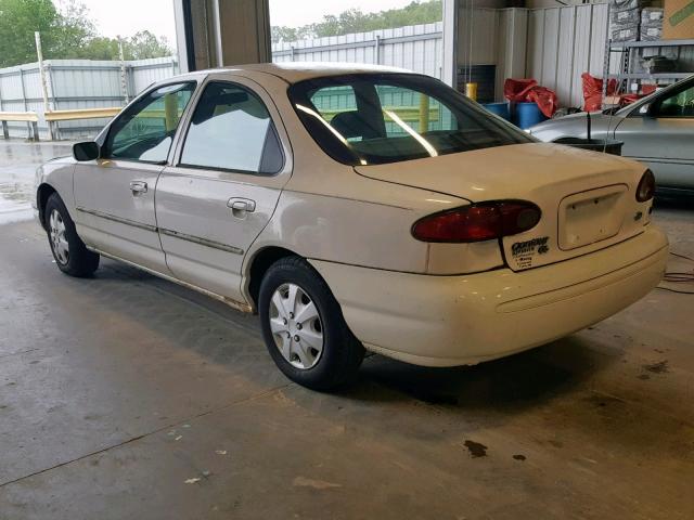 1FALP6534TK101412 - 1996 FORD CONTOUR GL WHITE photo 3