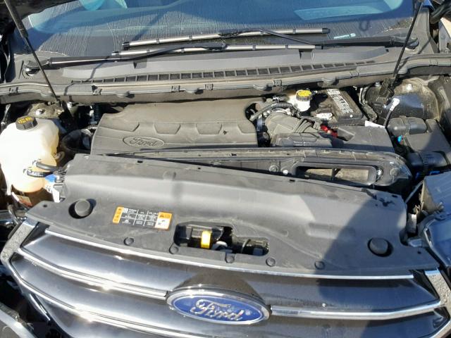 2FMPK3J86JBB78215 - 2018 FORD EDGE SEL BLACK photo 7