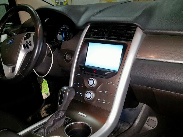 2FMDK3JC0DBC61523 - 2013 FORD EDGE SEL SILVER photo 9