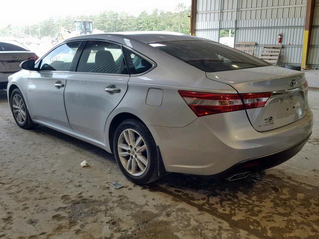 4T1BK1EB9DU005002 - 2013 TOYOTA AVALON BAS SILVER photo 3