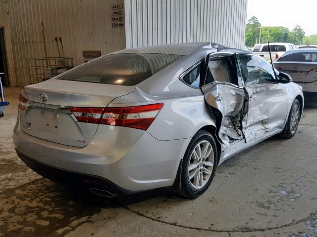 4T1BK1EB9DU005002 - 2013 TOYOTA AVALON BAS SILVER photo 4