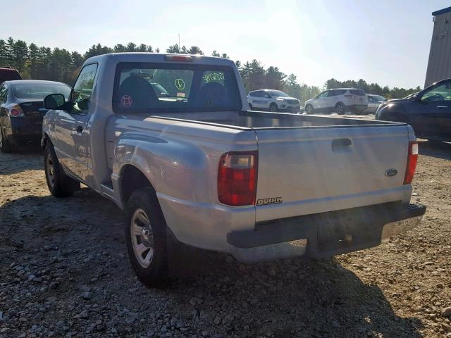 1FTYR10C91TA23978 - 2001 FORD RANGER SILVER photo 3