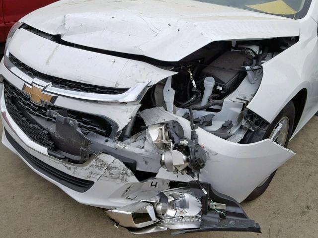 1G11C5SA0GF155713 - 2016 CHEVROLET MALIBU LIM WHITE photo 9