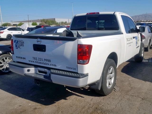 1N6AA0CH7FN509076 - 2015 NISSAN TITAN S WHITE photo 4